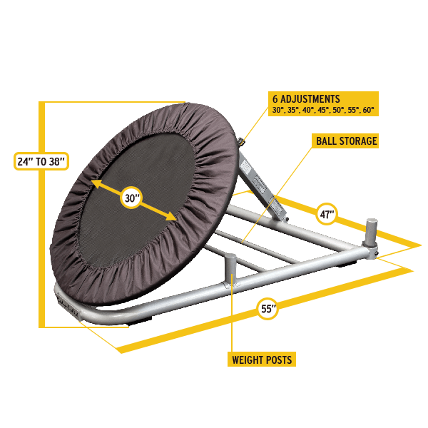 BodySolid GBR10 Ball Rebounder - Fitness Experience