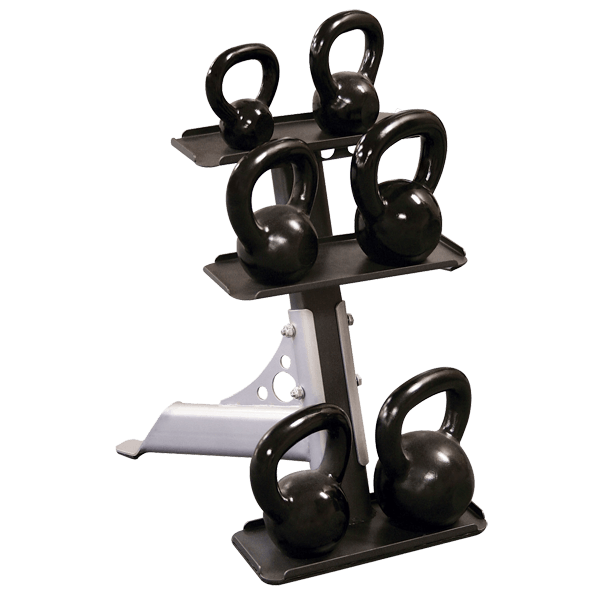 BodySolid GDKR50 Kettle Bell Rack - 3-Pair - Fitness Experience