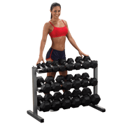 BodySolid GDR363 40" 3 Tier Dumbbell Rack - Fitness Experience