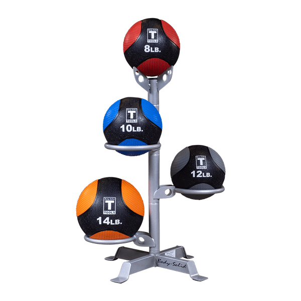 BodySolid GMR5 Medicine Ball Rack - Fitness Experience