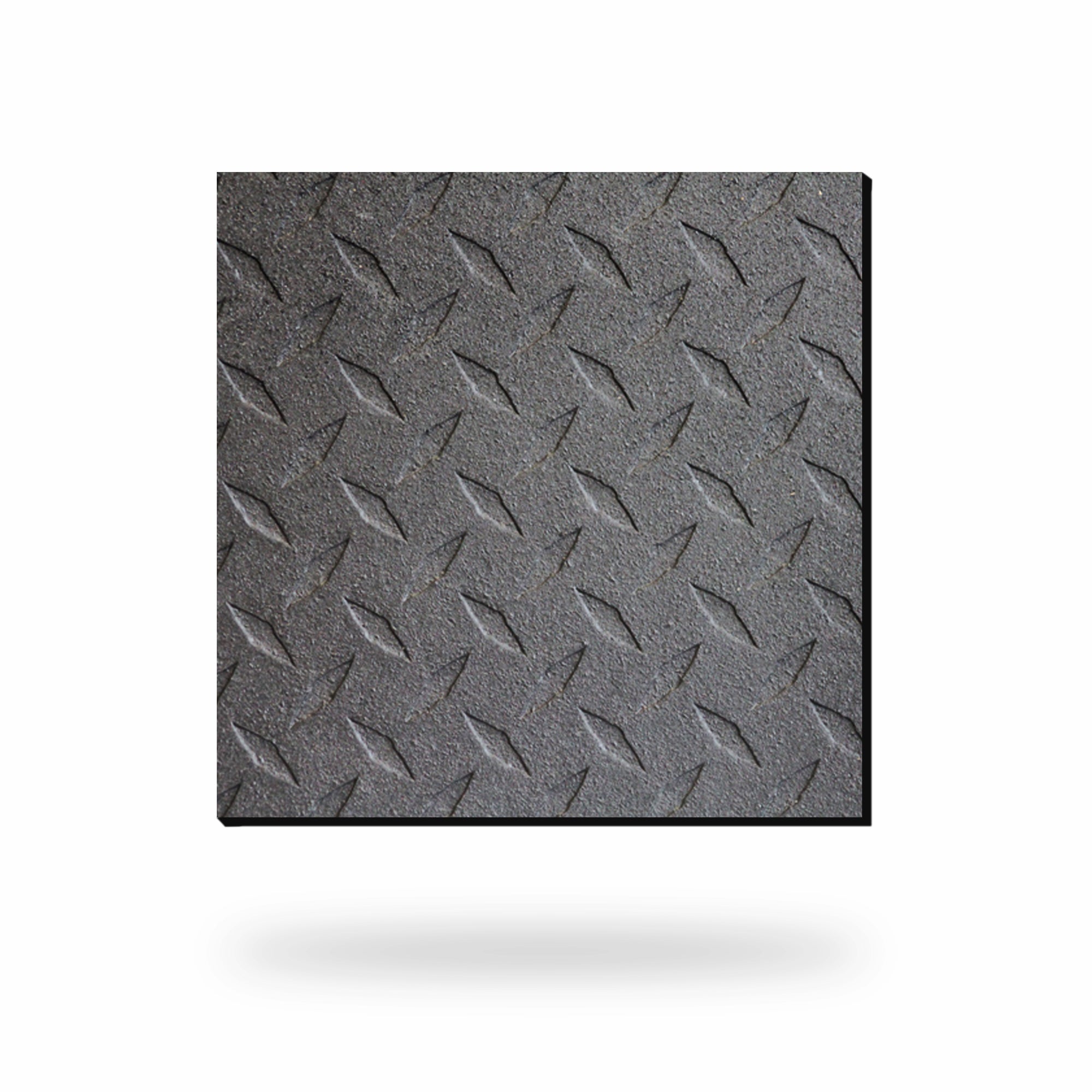 Reliable Tire Recycling Gym Flooring - 4' x 6' Recycled Rubber Mat - Fitness Experience