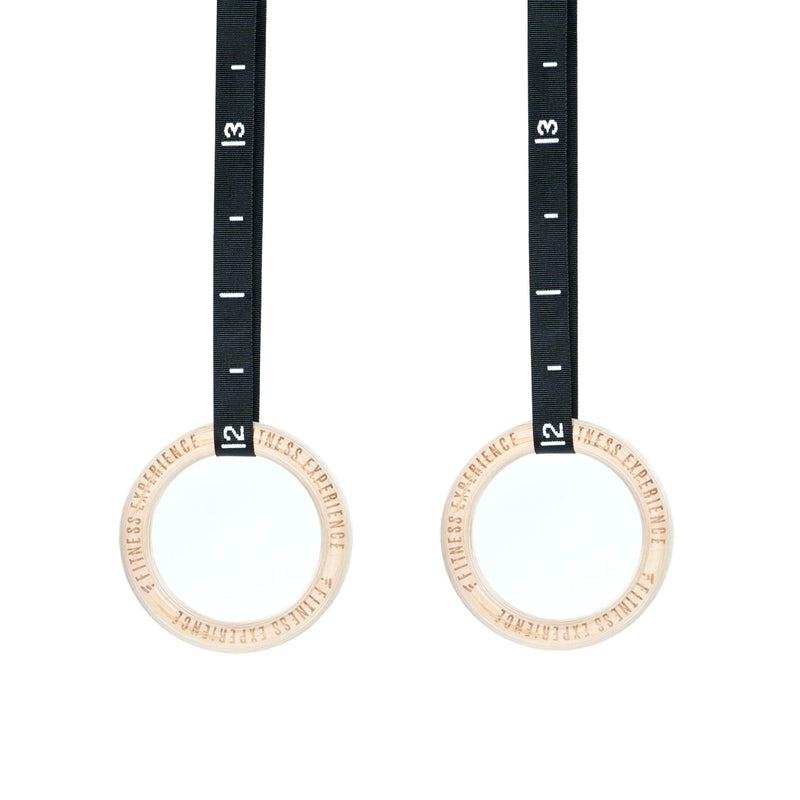 FitWay Equip. Gymnastic Rings - Basic Wood - Fitness Experience