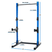 FitWay Equip. Half Rack with Spotter Arms - Fitness Experience
