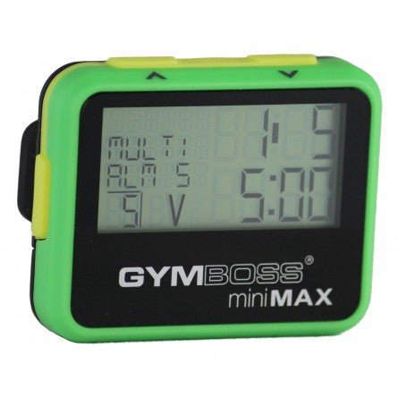 Gymboss Plus Interval Timer And Stopwatch - Black / Green So | Meses sin interés Gymboss Plus Interval Timer And Stopwatch - Black / Green So | Meses sin interés