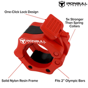 Ironbull Strength Ironbull Barbell Collars - Fitness Experience