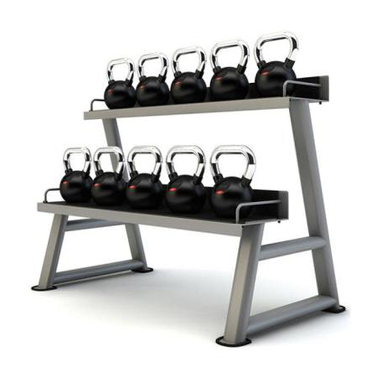 Ultimate Kettle Bell Rack - 2 Tier - Fitness Experience