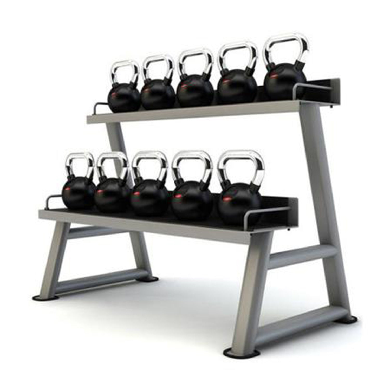 Ultimate Kettle Bell Rack - 2 Tier - Fitness Experience