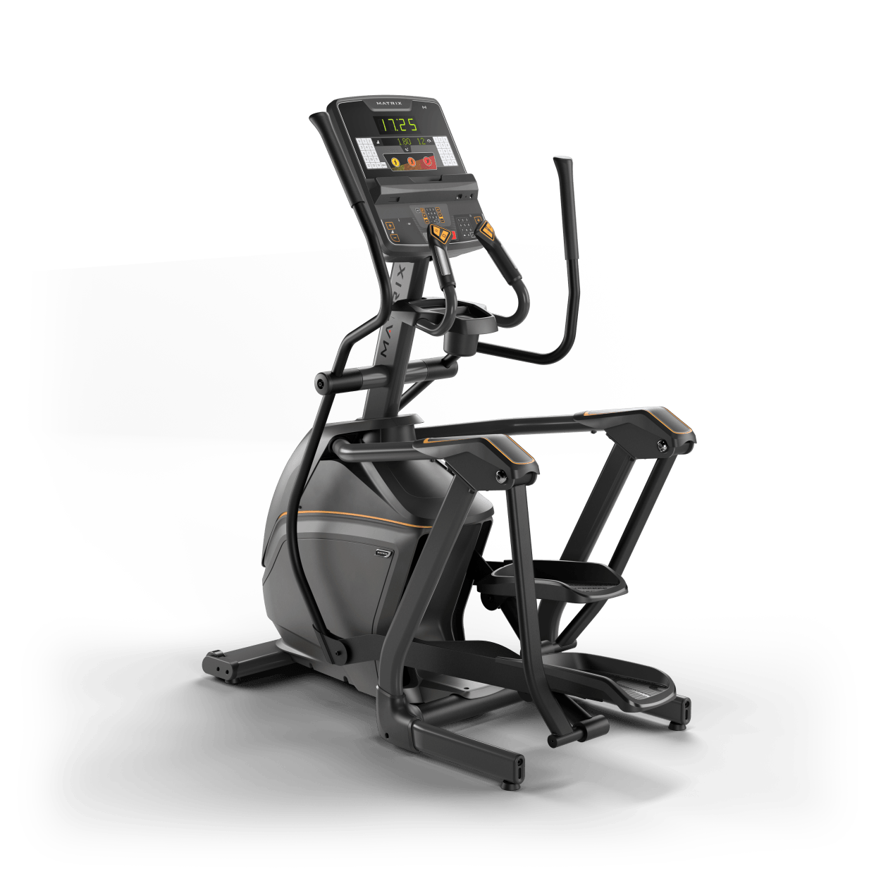 Matrix Fitness Lifestyle Elliptical with Group Training Console front view | Fitness Experience