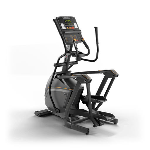 Matrix Fitness Lifestyle Elliptical with Group Training Console front view | Fitness Experience