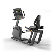 Matrix Fitness Lifestyle Recumbent Cycle with LED Console rear view | Fitness Experience