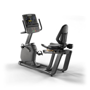 Matrix Fitness Lifestyle Recumbent Cycle with Premium LED Console rear view | Fitness Experience