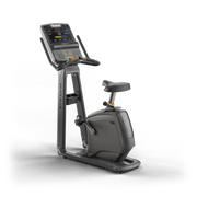 Matrix Fitness Lifestyle Upright Cycle with Premium LED Console full view | Fitness Experience