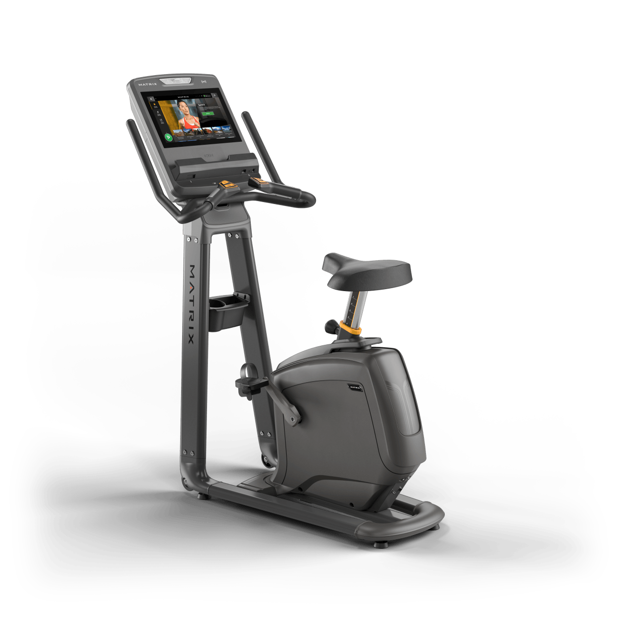 Matrix Fitness Lifestyle Upright Cycle with Touch Console full view | Fitness Experience