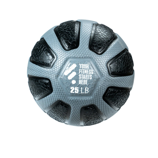 FitWay Equip. Max Grip Medicine Ball - 25 Lbs - Fitness Experience