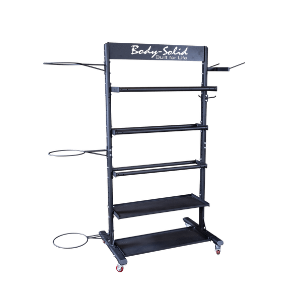 BodySolid Multi-Accessory Storage Tower - Fitness Experience