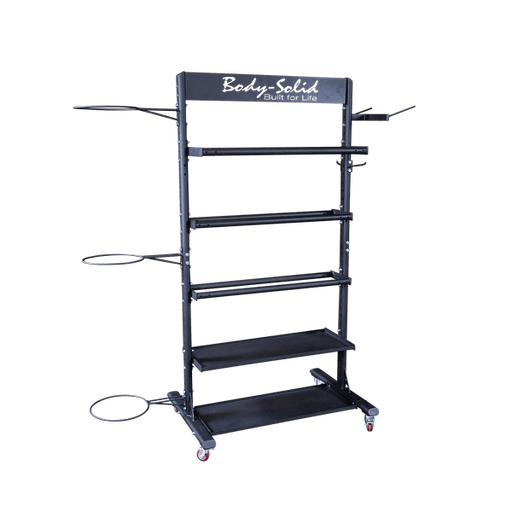 BodySolid Multi-Accessory Storage Tower - Fitness Experience