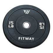 Fitness Experience Olympic Rubber Bumper Plates - Fitness Experience