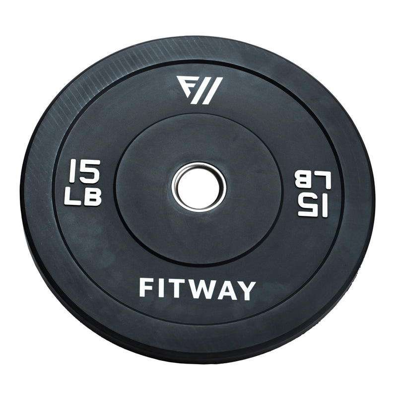 Fitness Experience Olympic Rubber Bumper Plates - Fitness Experience