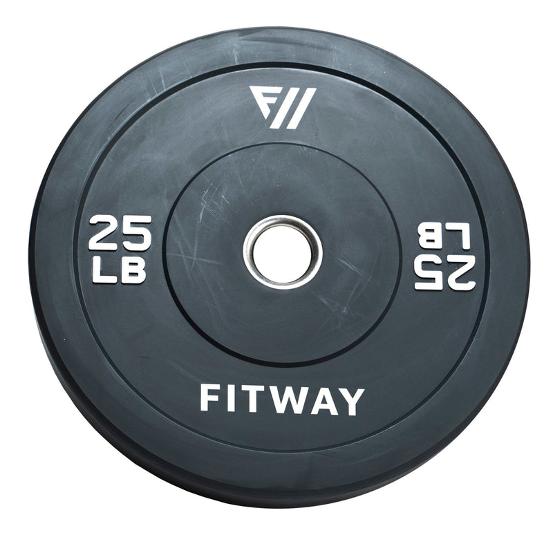 Fitness Experience Olympic Rubber Bumper Plates - Fitness Experience