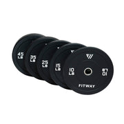 Fitness Experience Olympic Rubber Bumper Plates - Fitness Experience