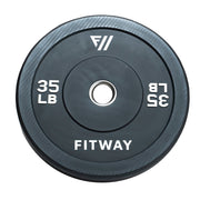 Fitness Experience Olympic Rubber Bumper Plates - Fitness Experience