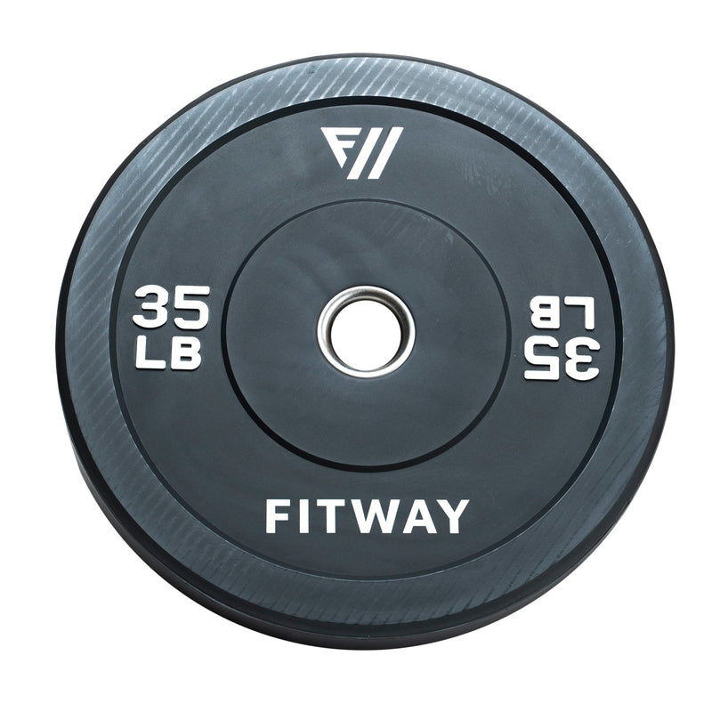 Fitness Experience Olympic Rubber Bumper Plates - Fitness Experience