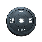 Fitness Experience Olympic Rubber Bumper Plates - Fitness Experience