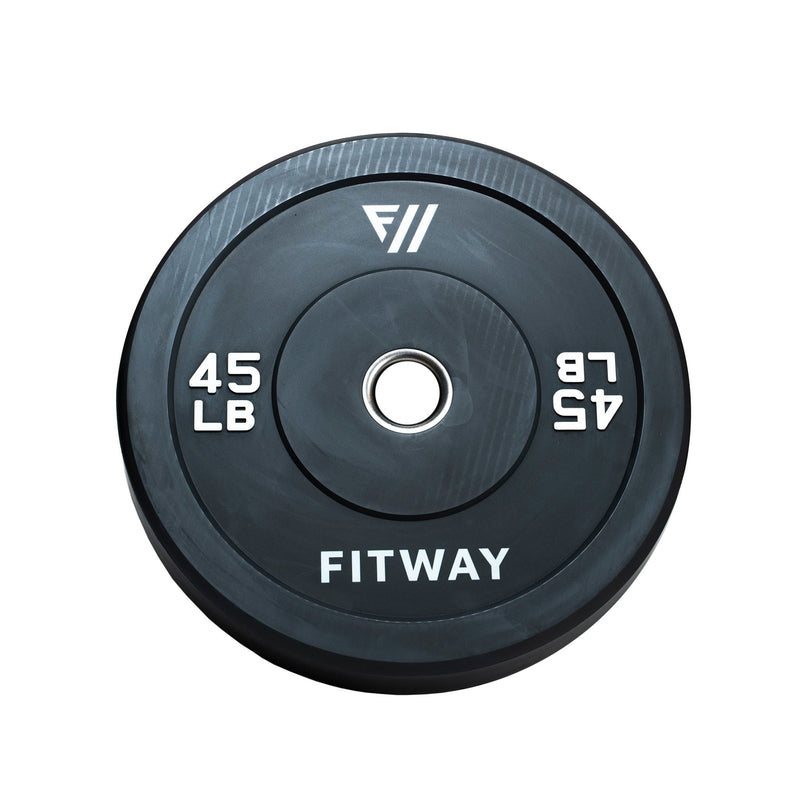 Fitness Experience Olympic Rubber Bumper Plates - Fitness Experience