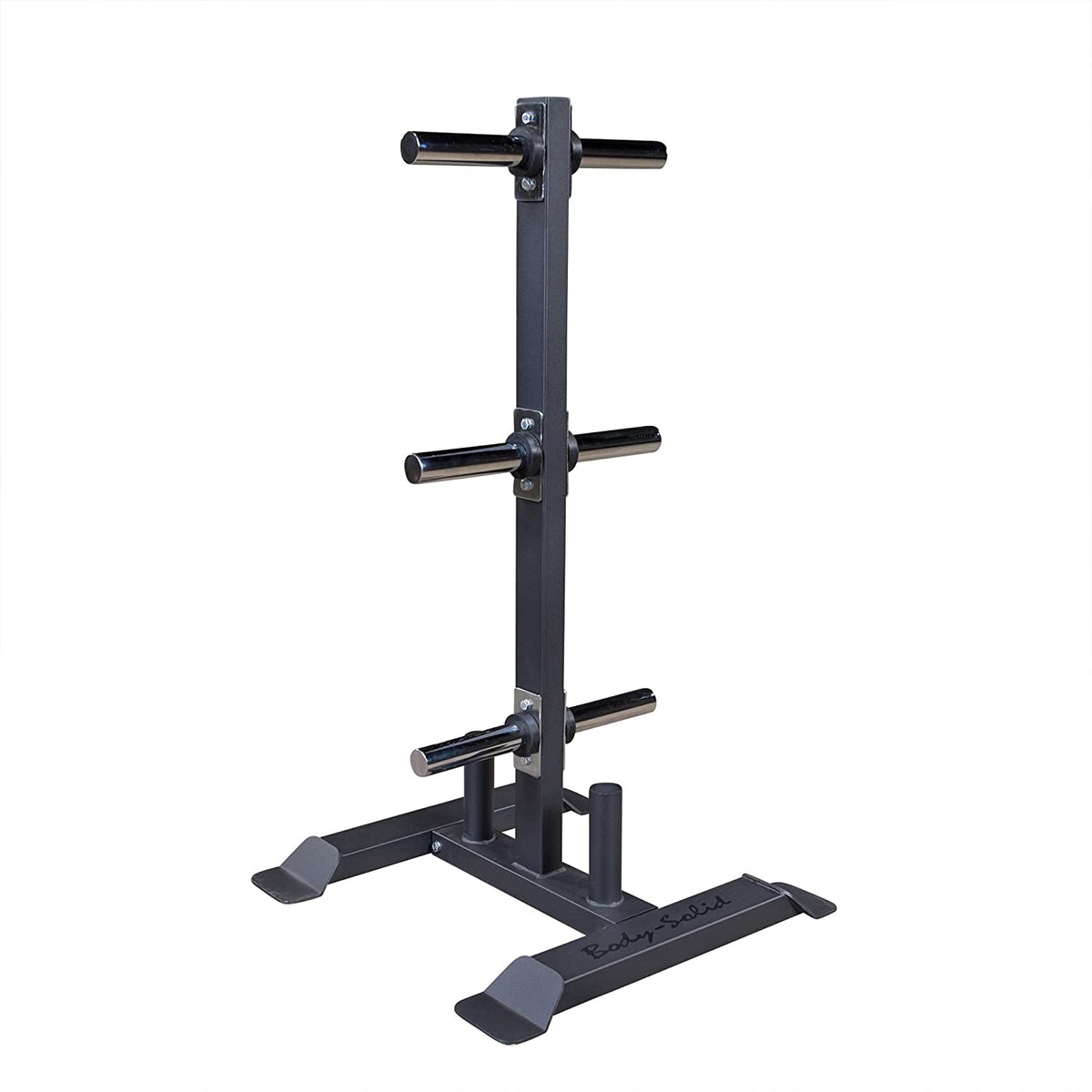 BodySolid Olympic Weight Tree W/Bar Hold — Fitness Experience