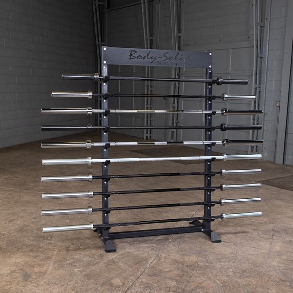 BodySolid PCL Horizontal 10 Bar Rack - Fitness Experience