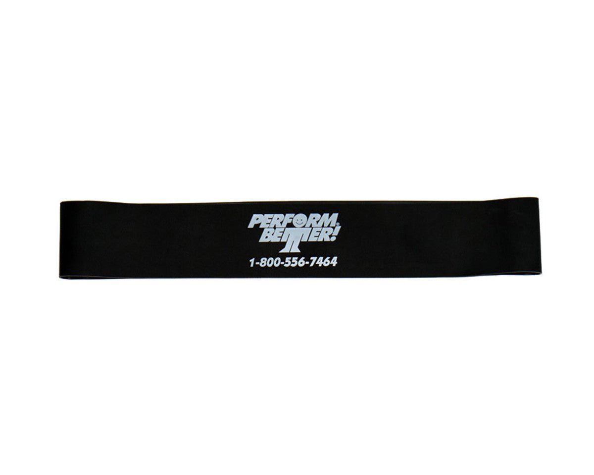 National Fitness Products Perform Better Mini Bands - 12" Black Mini Band - Fitness Experience