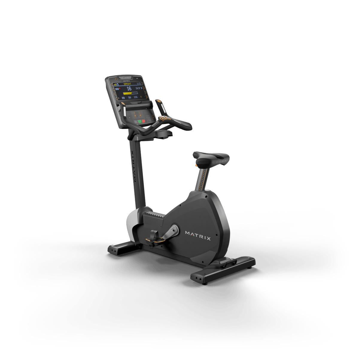 Matrix Fitness Performance Upright with Premium LED Console full view | Fitness Experience