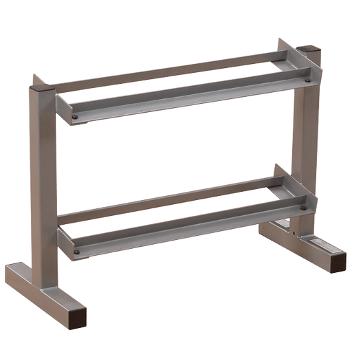 BodySolid Powerline 28" 2 Tier Dumbbell Rack - Fitness Experience