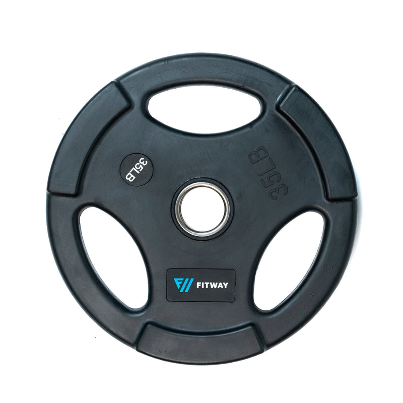 Premium Rubber Coated Olympic Plates