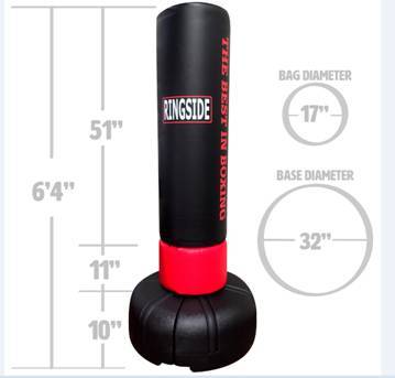 Ringside Boxing Elite Free Standing Punching Bag
