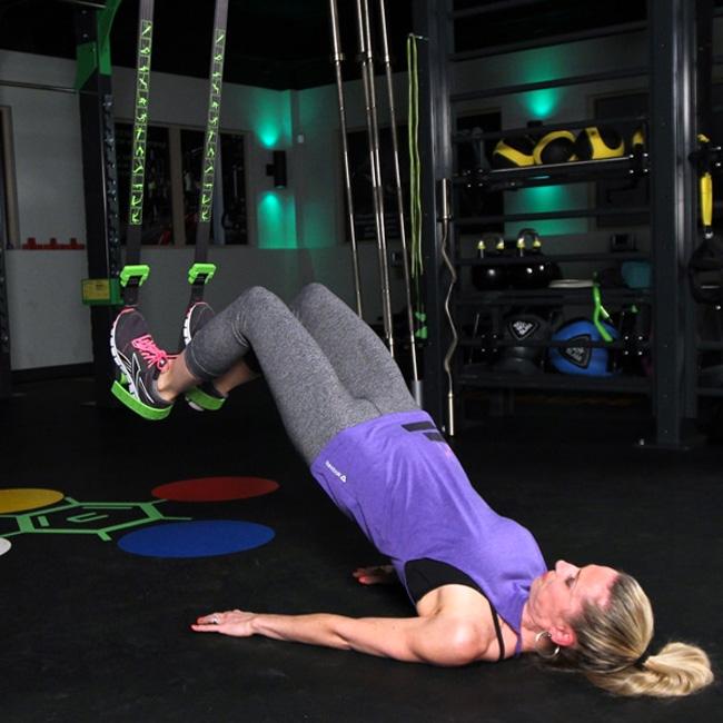 Prism Fitness Smart Straps Body Weight Trainer view in use | Fitness Experience