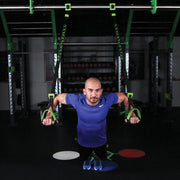 Prism Fitness Smart Straps Body Weight Trainer view in use | Fitness Experience