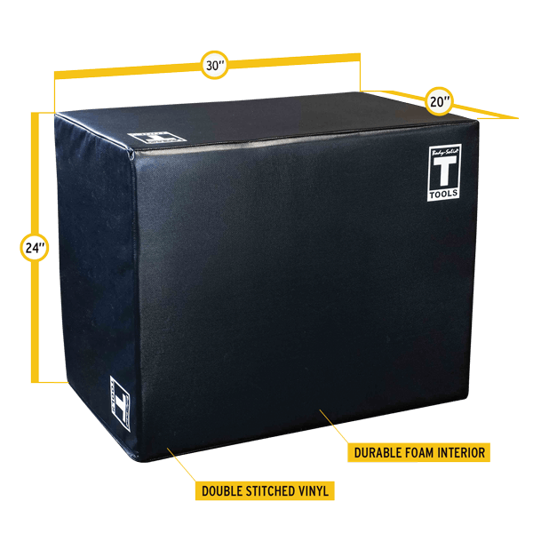 BodySolid Soft Sided 3 in 1 Plyo Box