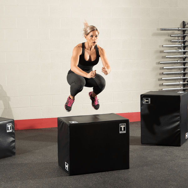BodySolid Soft Sided 3 in 1 Plyo Box