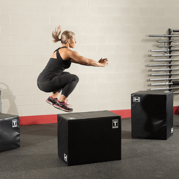 BodySolid Soft Sided 3 in 1 Plyo Box