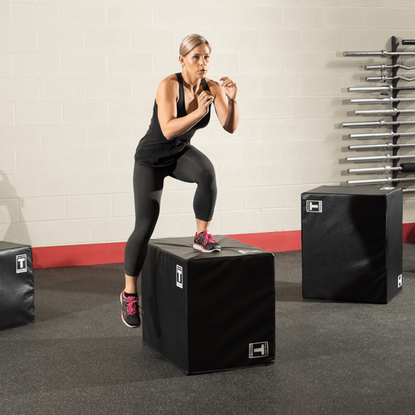BodySolid Soft Sided 3 in 1 Plyo Box