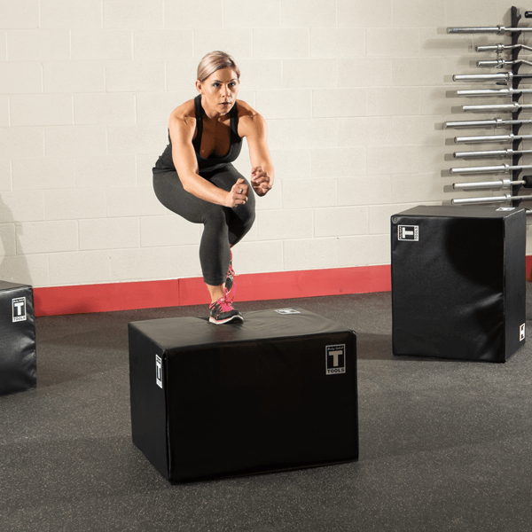 BodySolid Soft Sided 3 in 1 Plyo Box
