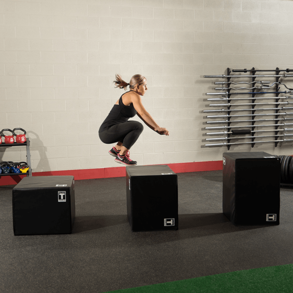 BodySolid Soft Sided 3 in 1 Plyo Box