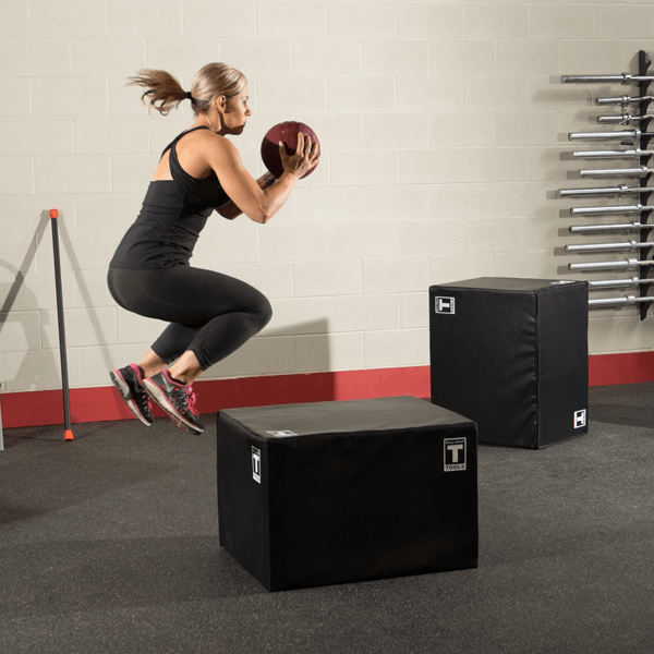 BodySolid Soft Sided 3 in 1 Plyo Box