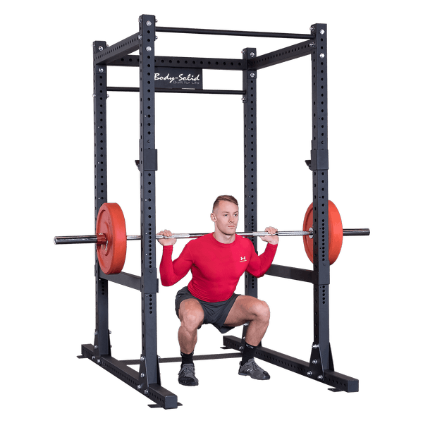 Compression Racks BodySolid SPR1000BACK Commercial Extended Power Rack — Fitness Experience