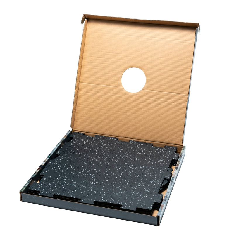 Titan 2'x2' Grey Rubber Tile