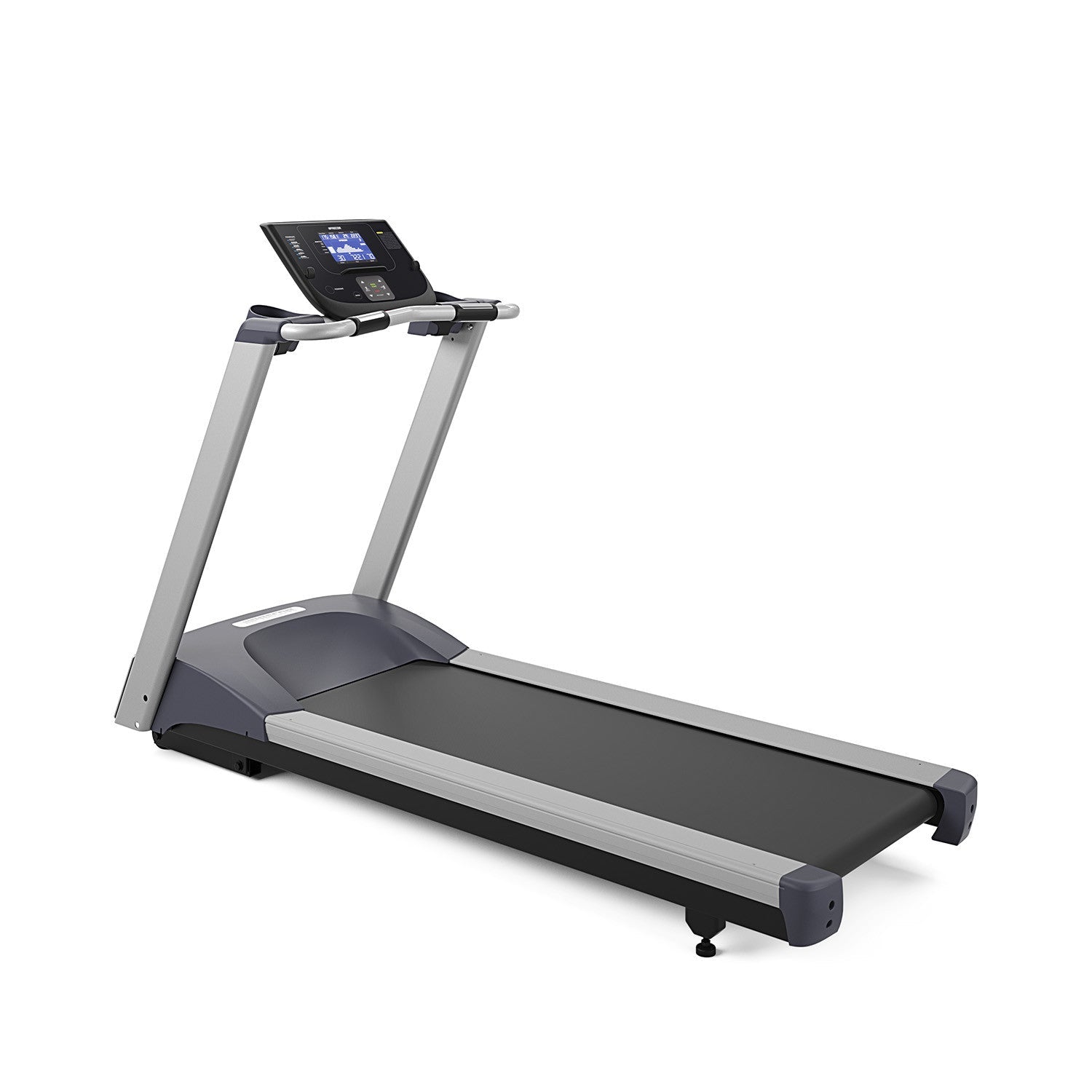 Precor TRM211 Treadmill, featuring maintenance free running deck for low treadmill maintenance. 
