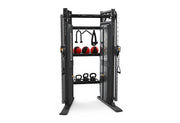 Matrix Fitness Versa Functional Trainer with 30" Storage Kit side view | Fitness Experience